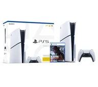 Konsole Playstation - Sony PlayStation 5 Slim D Chassis PS5 1TB z napędem + The Last of Us Part II Remastered - miniaturka - grafika 1