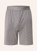 Spodenki damskie - Calvin Klein Szorty Od Piżamy Icon Cotton Stretch grau - miniaturka - grafika 1