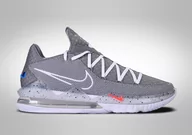 Koszykówka - Nike Lebron 17 Low Particle Grey - miniaturka - grafika 1