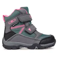 Buty dla chłopców - Śniegowce CMP Kids Pyry Snow Boot Wp 38Q4514 Szary - miniaturka - grafika 1