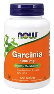 Odchudzanie i oczyszczanie - Now Foods Foods Garcinia - Garcinia Cambogia 50% HCA 1000 mg (120 tabl.) - miniaturka - grafika 1