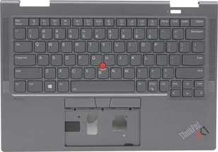 Lenovo C-Cover Belgian w/ Backlit - Akcesoria do komputerów stacjonarnych - miniaturka - grafika 1