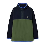 Kurtki i płaszcze dla chłopców - Joules Chłopięca kurtka polarowa Jaxon, granatowa, 7 - miniaturka - grafika 1