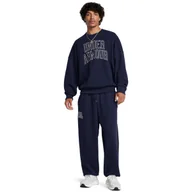 Spodnie sportowe męskie - Męskie spodnie dresowe Under Armour UA Icon Hwt Terry Os Pant - granatowe - UNDER ARMOUR - miniaturka - grafika 1