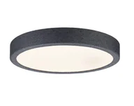 Lampy sufitowe - Plafon okrągły COSARA LED 15W 3000K IP44 - ciemnoszary - miniaturka - grafika 1