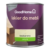 Lakiery do drewna - GoodHome Lakier do mebli bezbarwny satyna 0,25 l - miniaturka - grafika 1