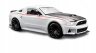 Kolekcjonerskie modele pojazdów - Maisto, Ford Mustang Street Racer, Biały, 1/24, 31506 - miniaturka - grafika 1