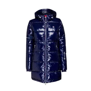 Kurtka narciarska damska Fila Sakura Puffer Coat granatowa - Kurtki narciarskie - miniaturka - grafika 1