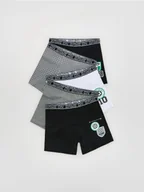 Skarpetki dla dzieci - Reserved - Bawełniane bokserki 5 pack - czarny - miniaturka - grafika 1
