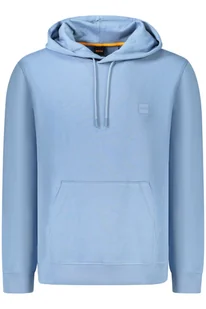 BLUZA HUGO BOSS BEZ ZAMKA MĘSKA NIEBIESKA - Bluzy męskie - miniaturka - grafika 1