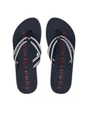 Klapki i japonki damskie - Tommy Hilfiger Japonki Th Webbing Summer Sandal FW0FW09193 Granatowy - miniaturka - grafika 1