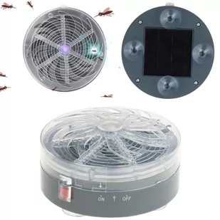 Lampa Owadobójcza Solarna Na Szybę Komary Insekty - Lampy owadobójcze - miniaturka - grafika 1