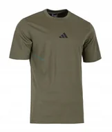 Koszulki męskie - ADIDAS WYGODNA KOSZULKA MÄSKA BAWEĹNIANA T-SHIRT HAFTOWANE LOGO XXL - miniaturka - grafika 1