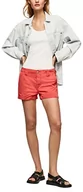 Spodenki damskie - Pepe Jeans Balboa damskie szorty, Czerwony (Studio Red), 25W - miniaturka - grafika 1