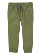 Spodenki dla niemowląt - carter's Jegginsy w kolorze khaki - miniaturka - grafika 1