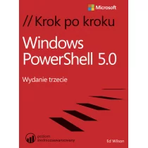 Windows PowerShell 5.0 Krok po kroku - Wilson Ed - Systemy operacyjne i oprogramowanie - miniaturka - grafika 1