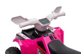Quad Na Akumulator XMX630T Różowy Z Przyczepą - Tory, garaże, parkingi - miniaturka - grafika 10