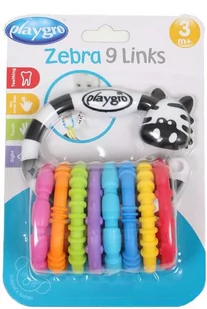 Playgro Gryzak Zebra - Gryzaki dla dzieci - miniaturka - grafika 3