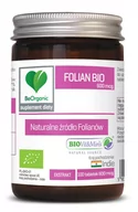 Witaminy i minerały - Beorganic Folian BIO 600 mcg Naturalne źródło Folianów (100 tab) BeOrganic brg-032 - miniaturka - grafika 1