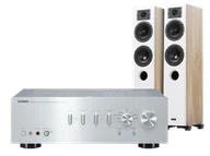 Zestawy stereo - Yamaha A-S701 (srebrny) + Diva 5 (dąb) - miniaturka - grafika 1