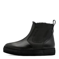 Śniegowce damskie - Tamaris Damskie buty WL Boot 1-26824-45 śniegowce, Black Uni, rozmiar 38 EU, black uni, 38 EU - miniaturka - grafika 1