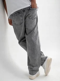 SZEROKIE SPODNIE JEANSOWE BAGGY MĘSKIE Szare Lucky Dice POLSKA MARKA L - Spodnie męskie SZEROKIE SPODNIE JEANSOWE BAGGY MĘSKIE Szare Lucky Dice POLSKA MARKA L - Spodnie męskie - miniaturka - grafika 1