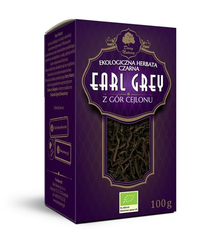 Herbata czarna Earl Grey 100 gram