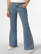 Spodnie damskie - Tommy Jeans Jeansy Kobiety Bawełna niebieski jednolity, 29-30 - miniaturka - grafika 1