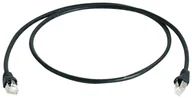 Kable miedziane - Telegärtner MP8 FS 500 LSZH 0.25m kabel sieciowy Czarny 0,25 m Cat6a SF/UTP (S-FTP) L00000A0235 - miniaturka - grafika 1