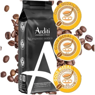 Arditi 100% Espresso Arabica 1Kg – Włoska Kawa Ziarnista O Wyjątkowym Smaku - Kawa - miniaturka - grafika 1