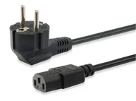 Kable komputerowe i do monitorów - Equip 112121 kabel zasilające Czarny 3 m IEC C13 CEE7/7 - miniaturka - grafika 1