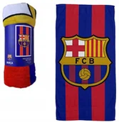 Okrycia kąpielowe dla dzieci - Ręcznik plażowy DUŻY FC Barcelona 180 x 100 cm LEWANDOWSKI SZCZĘSNY WAKACJE - miniaturka - grafika 1