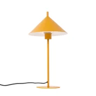 Lampy stojące - QAZQA Designerska lampa stołowa żółta - Triangolo - miniaturka - grafika 1