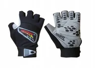 Rękawiczki rowerowe - RĘKAWICZKI UNIWERSALNE rowerowe SKÓRA NATURALNA rozmiar S - miniaturka - grafika 1
