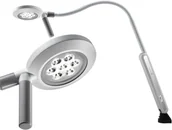 Meble i wyposażenie gabinetów medycznych - Visiano 10-1.P.S10B LED bezcieniowa lampa zabiegowa 13W z uchwytem blatowym - miniaturka - grafika 1