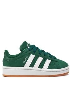 adidas Sneakersy Campus 00s JI4332 Zielony - Buty dla dziewczynek - miniaturka - grafika 1