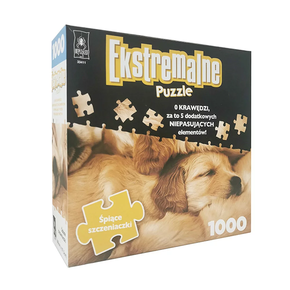 Ekstremalne puzzle - Szczeniaki