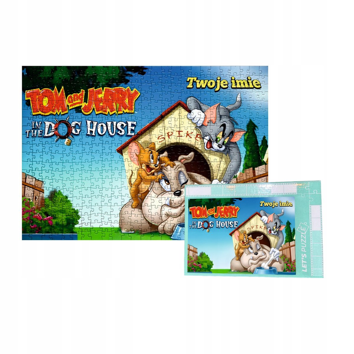 Personalizowane Puzzle Tom i Jerry 500 el. - różne wzory
