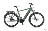Rowery elektryczne - Winora Sinus R8 eco Męski Zielony 2022 - miniaturka - grafika 1