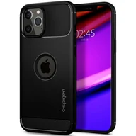 Etui i futerały do telefonów - Spigen RUGGED ARMOR IPHONE 12 PRO MAX MATTE BLACK - miniaturka - grafika 1
