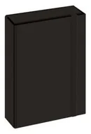 Teczki i skoroszyty - Teczka z gumką A4 TO Box czarna - miniaturka - grafika 1