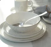 Serwisy obiadowe - Serwis obiadowo kawowy na 6 osób porcelanowy POLVERE - miniaturka - grafika 1