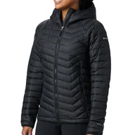 Kurtki i kamizelki sportowe damskie - COLUMBIA WOMEN'S POWDER LITE HOODED JACKET > WK1499-011 - Columbia - miniaturka - grafika 1