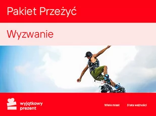 Pakiet Przeżyć Wyzwanie - Wyjątkowy Prezent - kod - Kody i doładowania cyfrowe - miniaturka - grafika 1