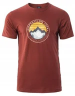 Koszulki męskie - Hi-tec Zergo Koszulka Męska Bawełniana T-shirt - miniaturka - grafika 1