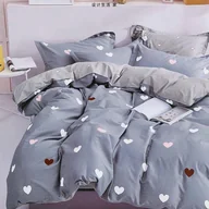 Pościel - Cotton World Pościel bawełniana 140x200 2cz QMD323031 - miniaturka - grafika 1