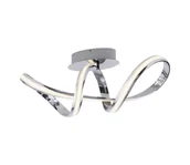 Lampy sufitowe - Paul Neuhaus 8331-17 -LED Ściemnialny żyrandol natynkowy MELINDA LED/30W/230V chrom - miniaturka - grafika 1