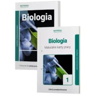 Podręczniki do technikum - Biologia 1. Podręcznik i maturalne karty pracy. Szkoły ponadpodstawowe. Zakres rozszerzony - miniaturka - grafika 1