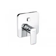Baterie podtynkowe - KLUDI 406590575 PURE&STYLE podtynkowa bateria wannowo-natryskowa, do 88011, przełącznik PUSH&SWITCH - miniaturka - grafika 1