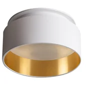 Oprawy, klosze i abażury - Kanlux 29231 - Oprawa wpuszczana GOVIK 10W biała/złota - miniaturka - grafika 1
